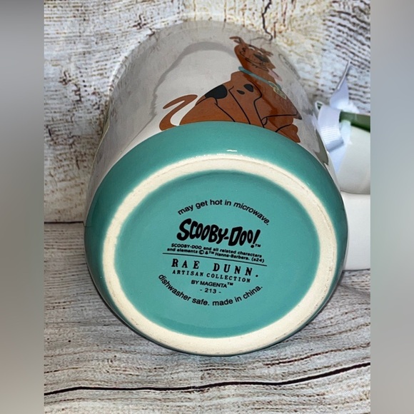 2 Rae Dunn SCOOBY-DOO and HEEBIE JEEBIE Handmade Mugs - Picture 8 of 9